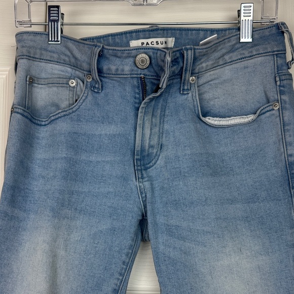 PacSun Light Blue Men’s Skinny Jeans - Picture 6 of 11